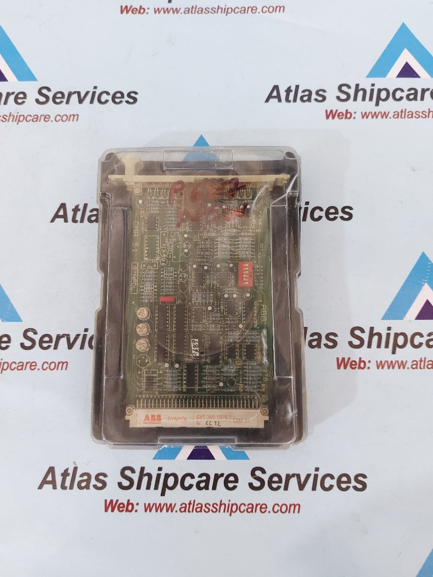 Abb GVT 360 5976 CMA 51 Pcb Card