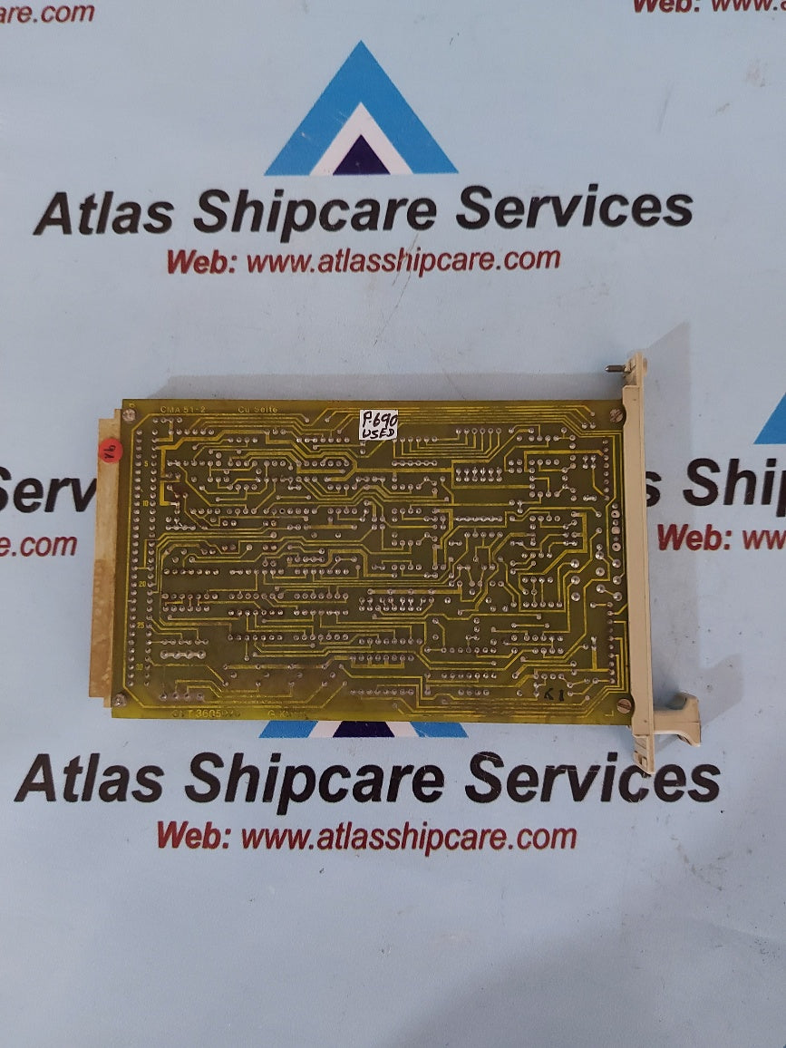 BBC GVT 360 5976 CMA 51 Pcb Card