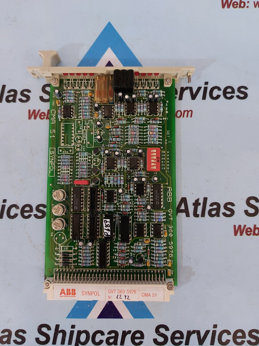 Abb GVT 360 5976 CMA 51 Pcb Card