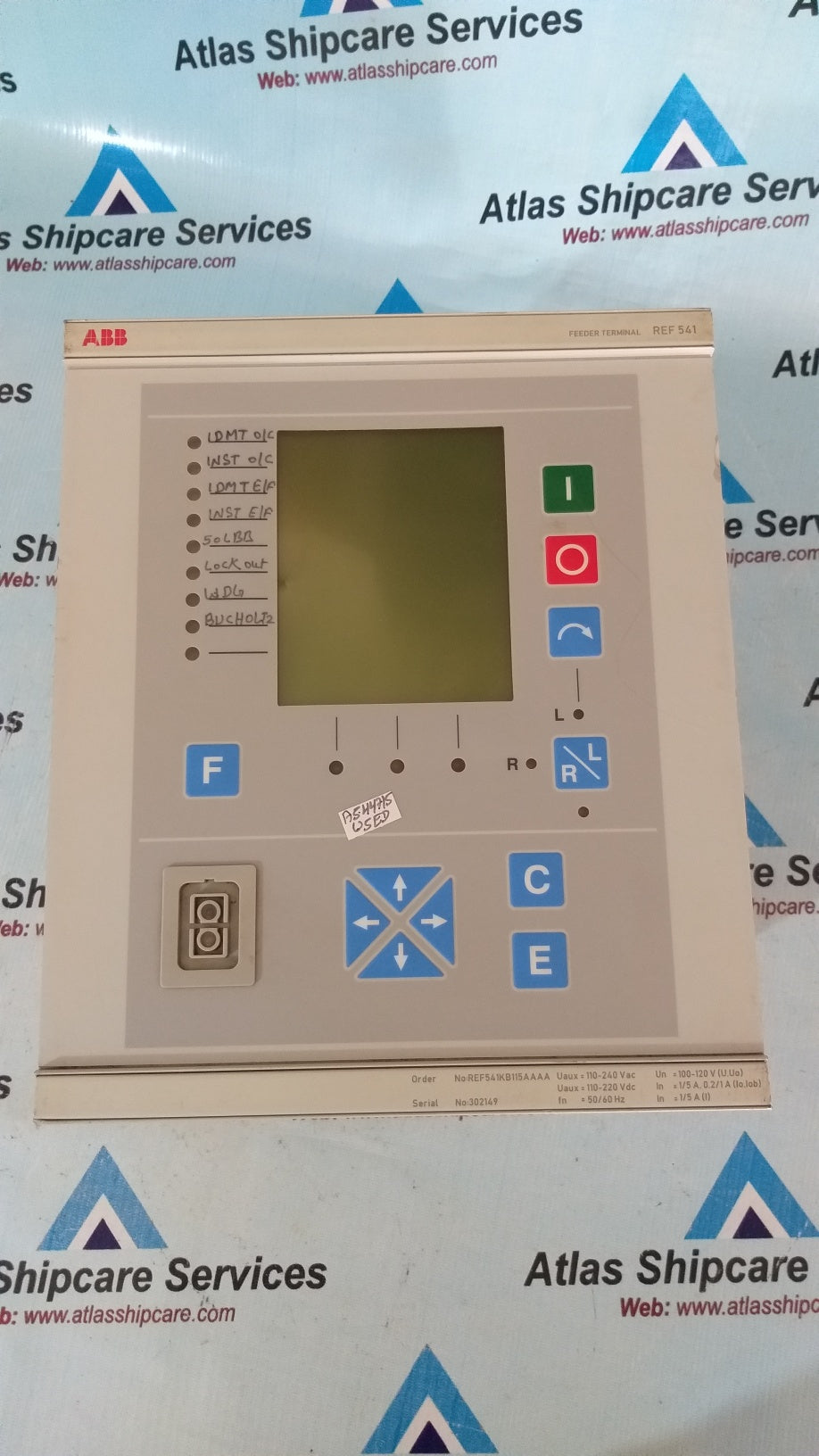 Abb REF541KB115AAAA Feeder Terminal Relay