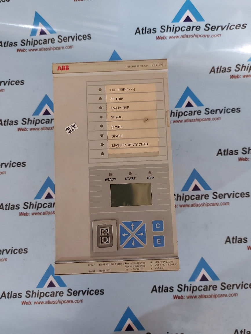 Abb REX521GHHPSH04G Feeder Protection Relay