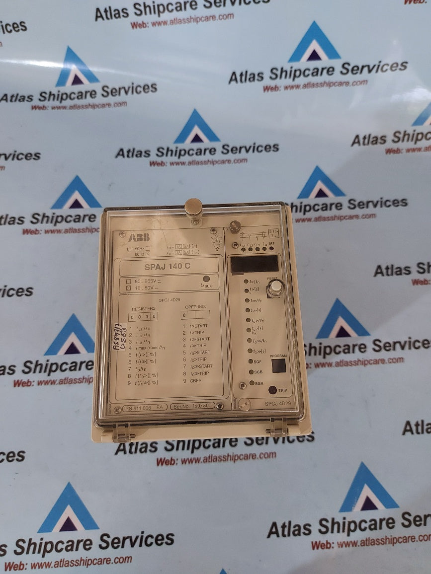 Abb SPAJ 140 C Overcurrent And Earth-Fault Relay