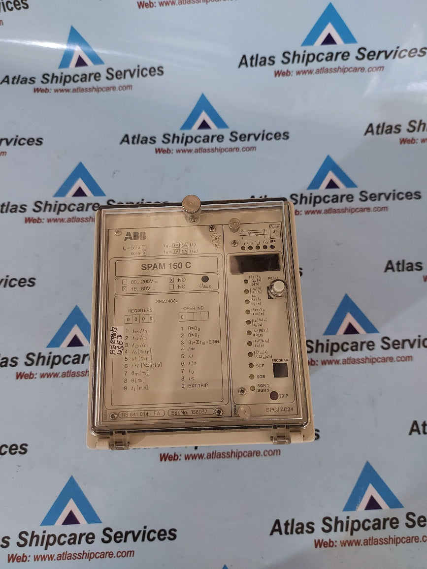 Abb SPAM 150 C Motor Protection Relay