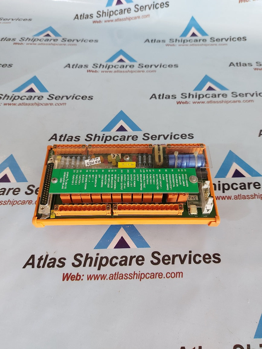 Abb Synpol D 3DDE 300 412 CMA 132 Generator Relay Terminal Board