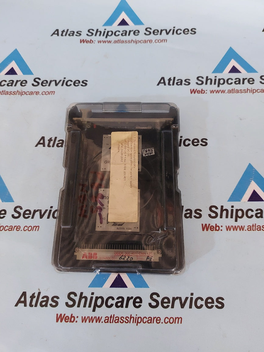 Abb Synpol D CMA 121 3DDE 300 401 Power Supply Card