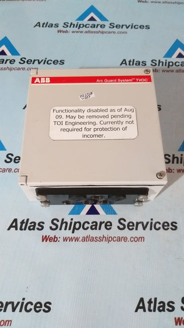 Abb TVOC Arc Guard System 1SFA 663 002-A