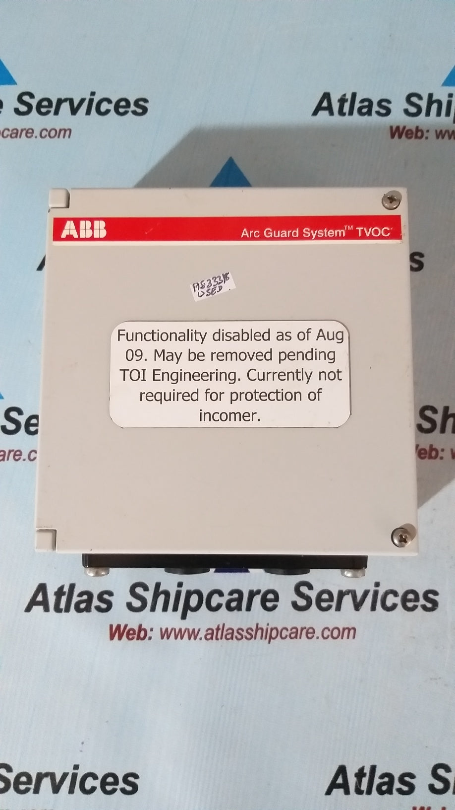 Abb TVOC Arc Guard System 1SFA 663 002-A