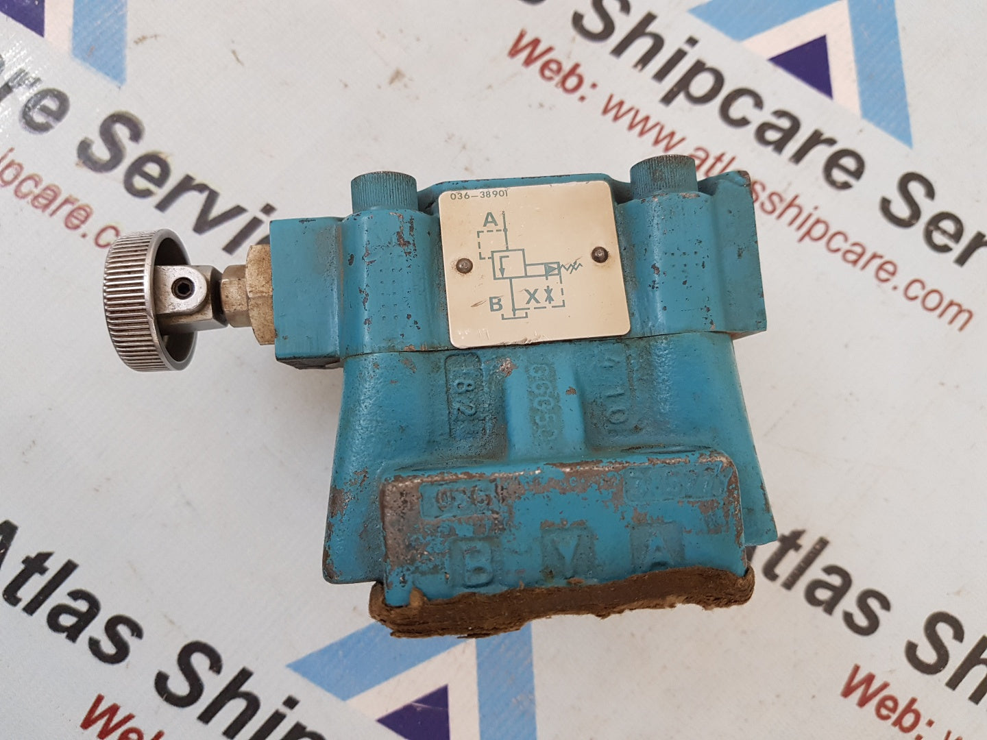 Abex Denison 016-84661 (R4V0353310A) Hydraulic Relief Valve H406