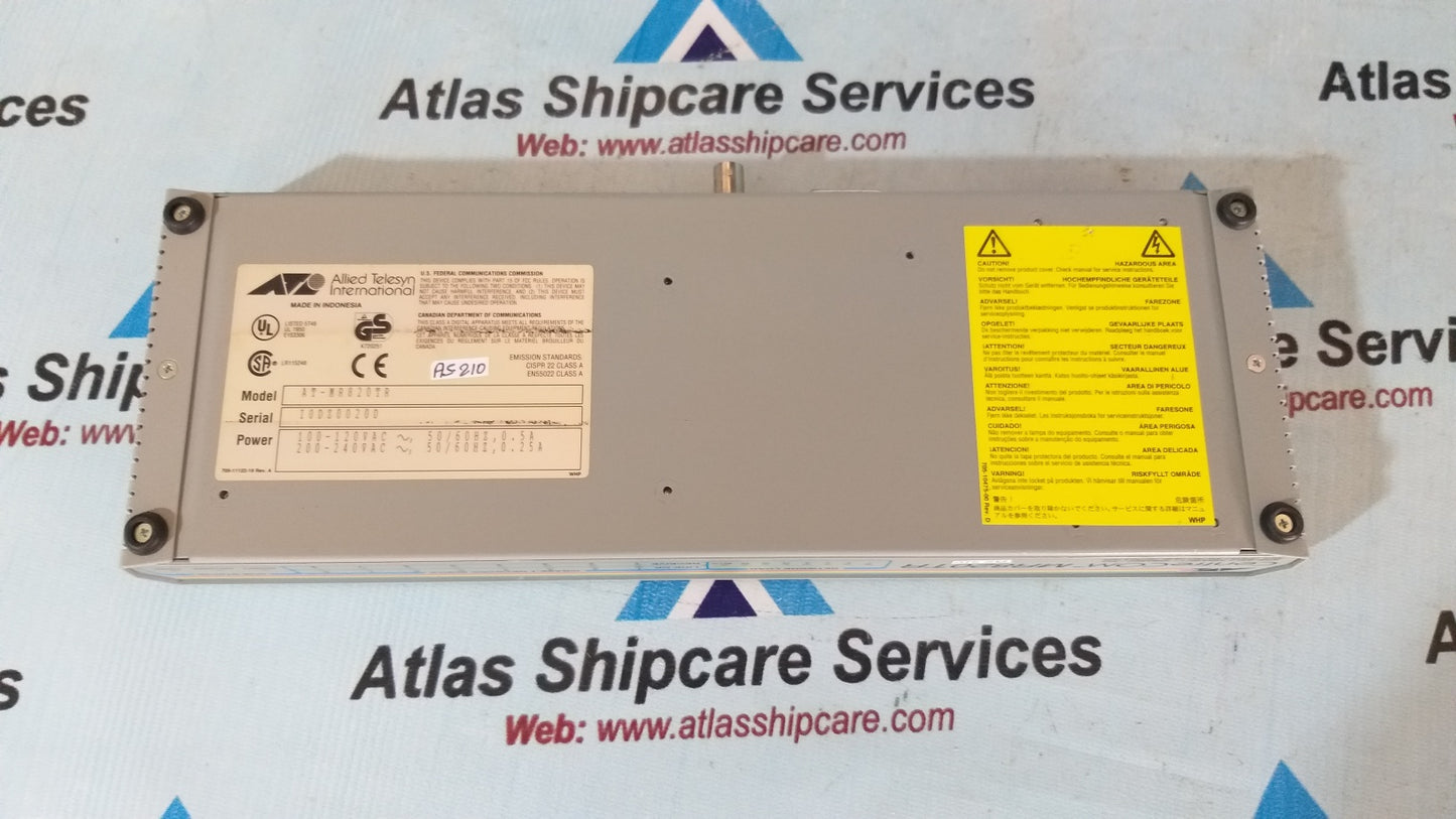 Allied Telesyn AT-MR820TR CentreCOM Multiport Micro Hub Repeater 8 Port