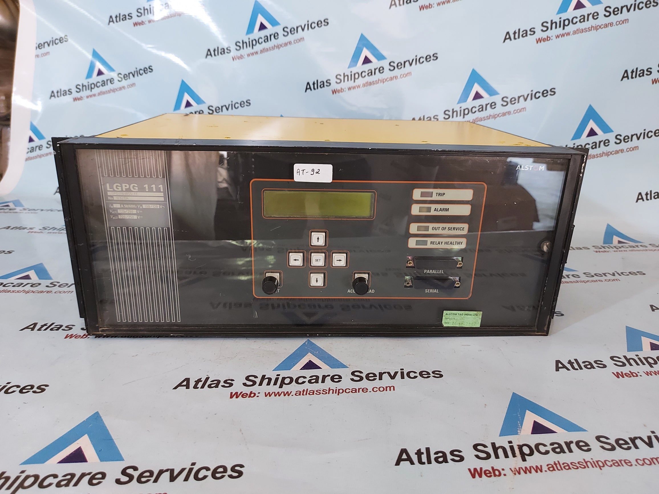 Alstom LGPG 111 LGPG11101R551 EE Digital Intrgrated Generator Protection Relay