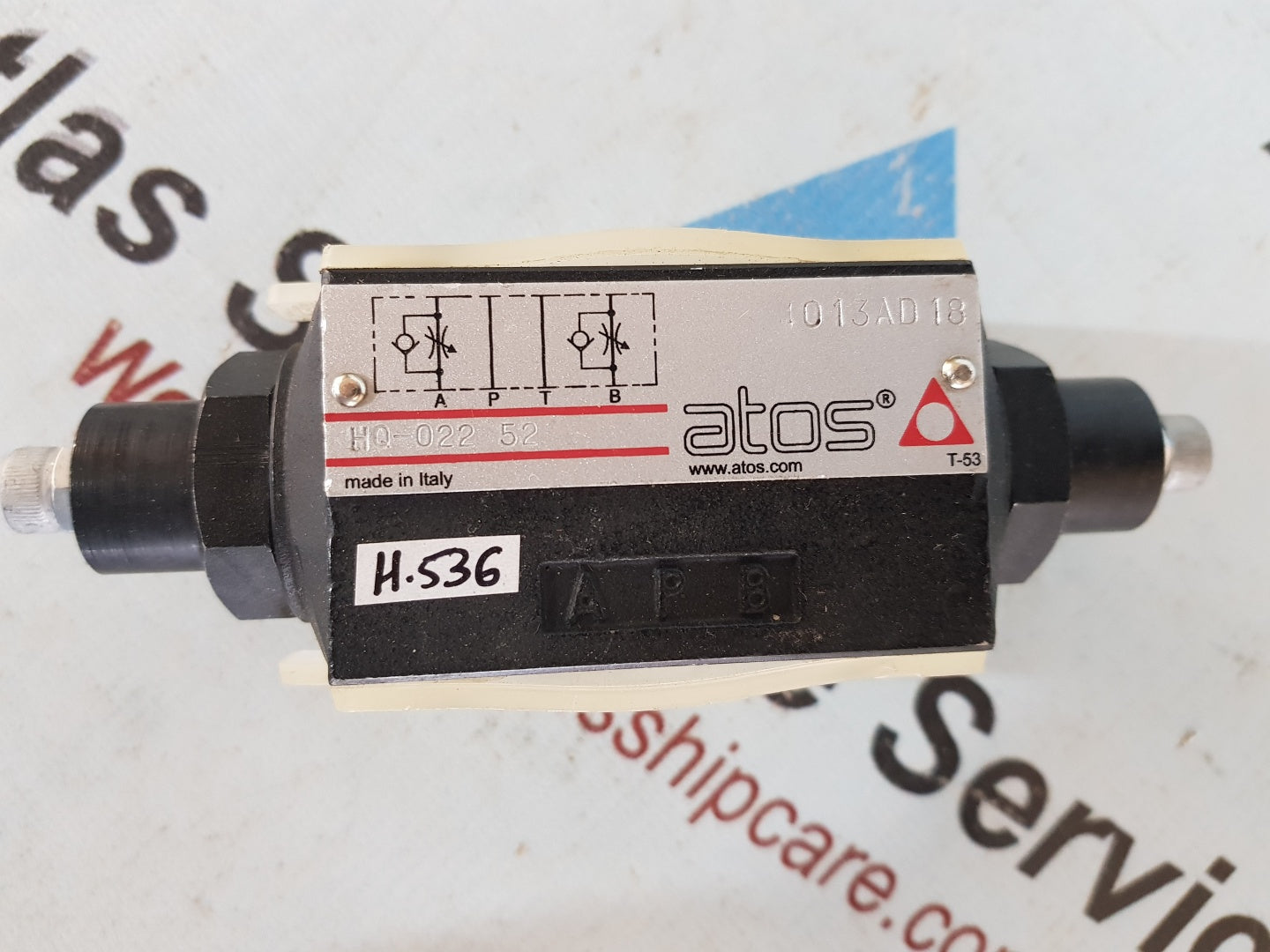 Atos HQ-22 52 Solenoid Valve H536