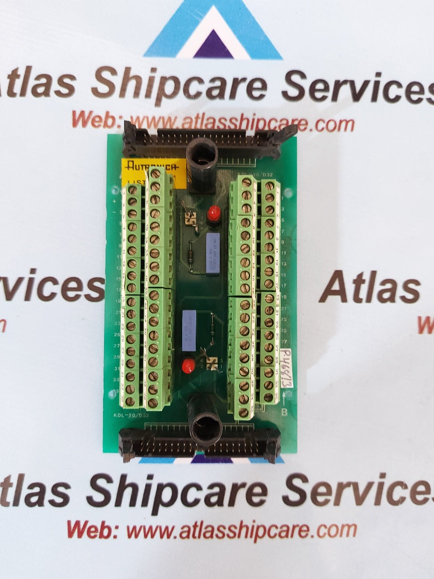 Autronica KDL-20/D32 7212-112.0001 Pcb Card