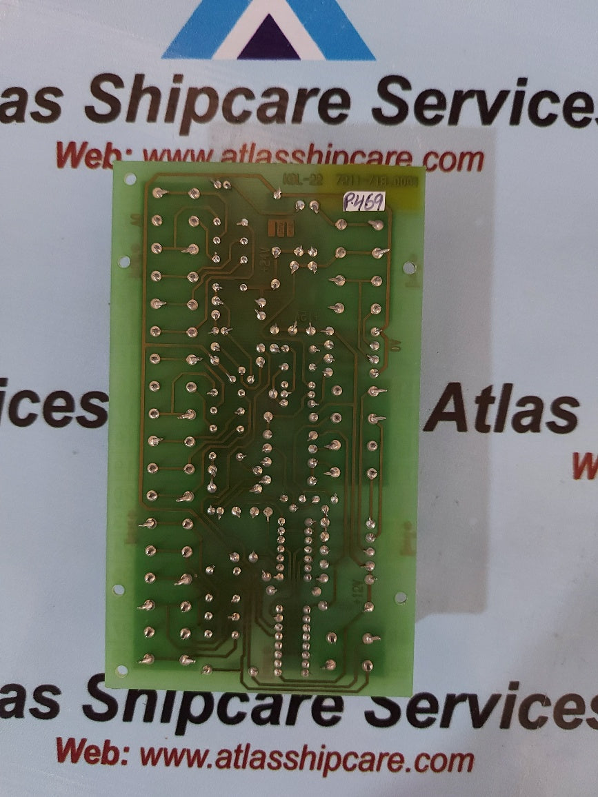 Autronica KDL-22 7211-718.0001 Pcb Card