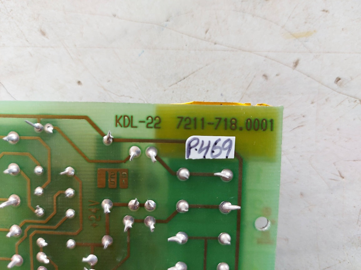 Autronica KDL-22 7211-718.0001 Pcb Card