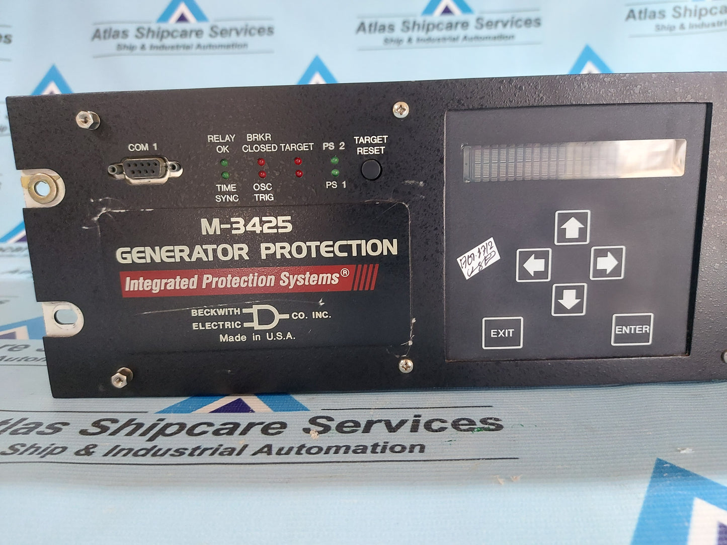 BACKWITH ELECTRIC M-3425 GENERAL PROTECTION RELAY AG17