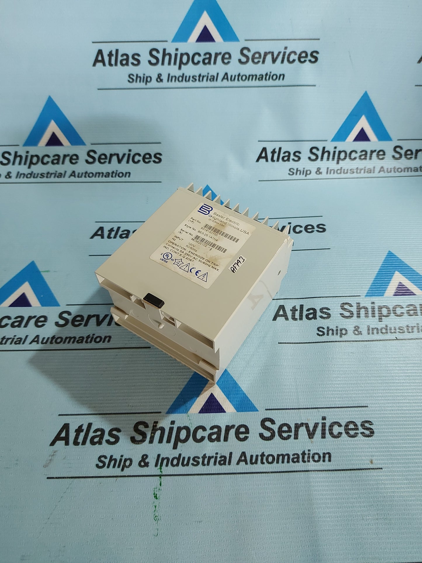 BASLER ELECTRIC BE3-25-1A1N4 SYNCHRONIZING CHECK RELAY