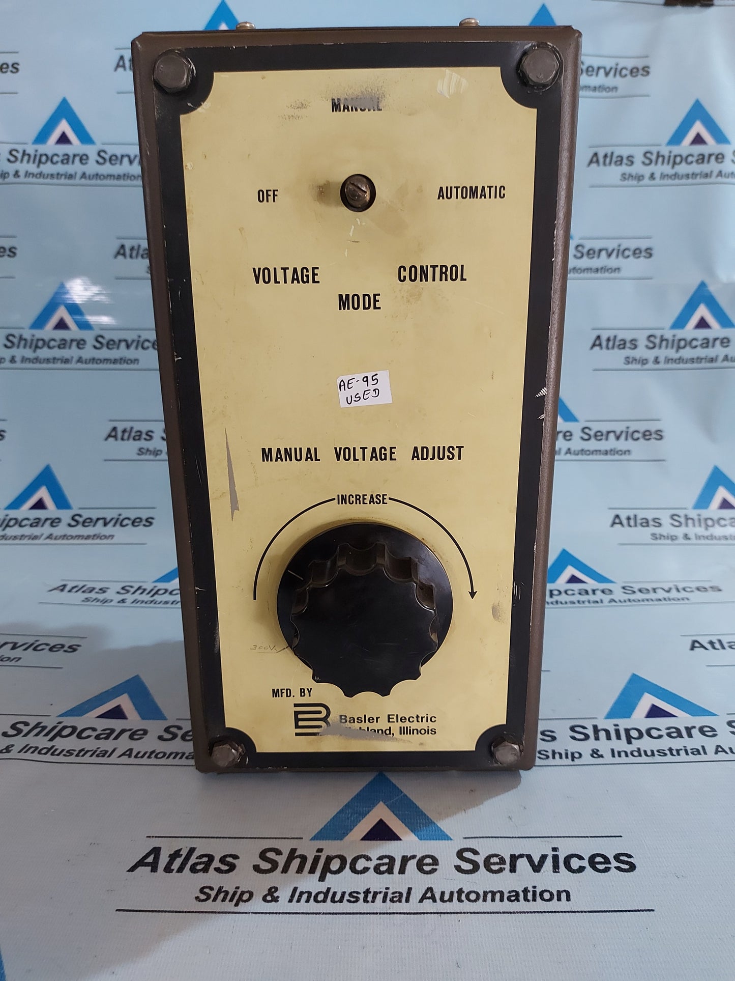 BASLER ELECTRIC MVC 232 MANUAL CONTROL MODULE