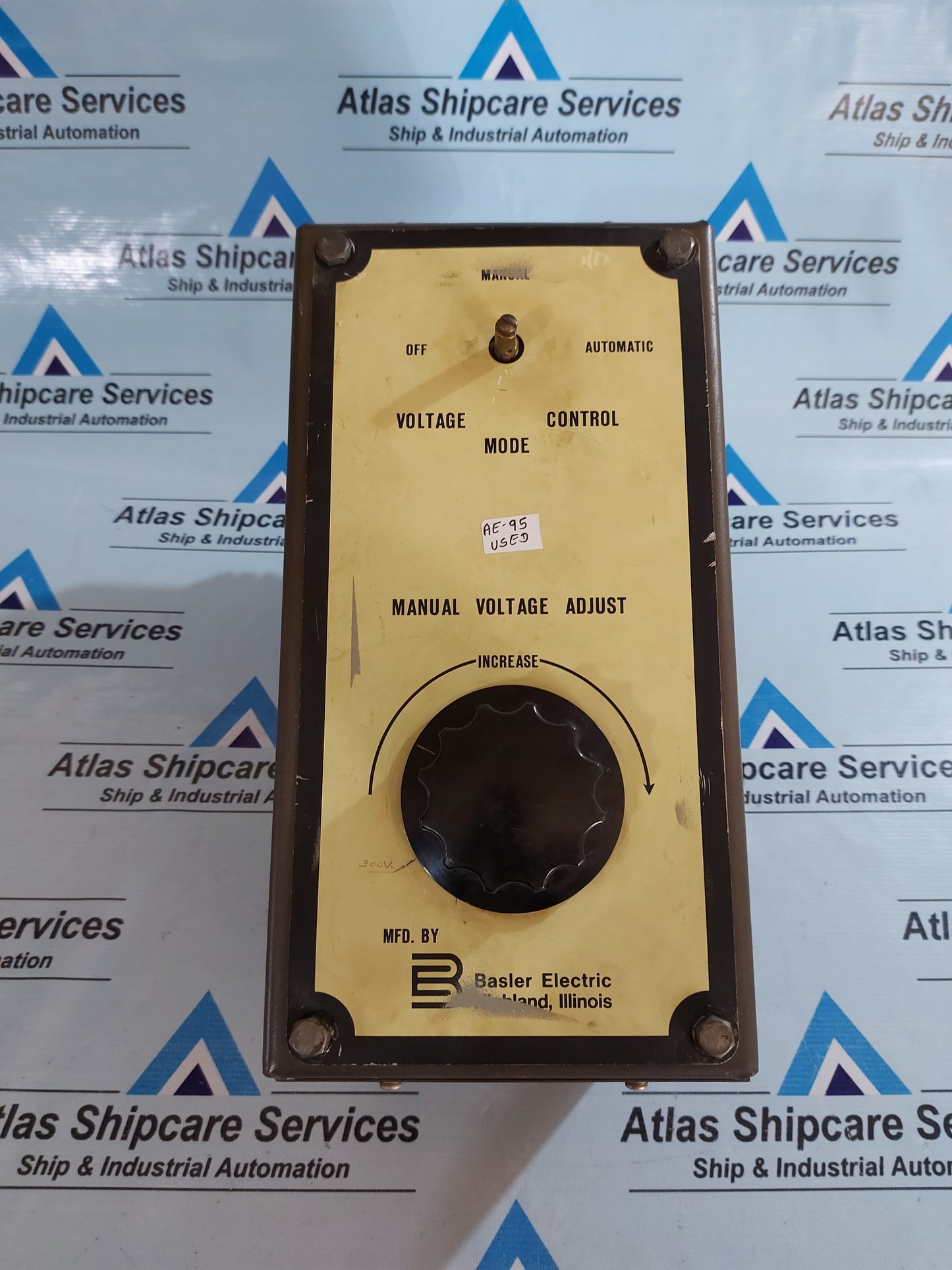 BASLER ELECTRIC MVC 232 MANUAL CONTROL MODULE