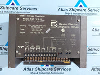 BASLER SSR 125-12 P/N 9185900102 STATIC VOLTAGE REGULATOR