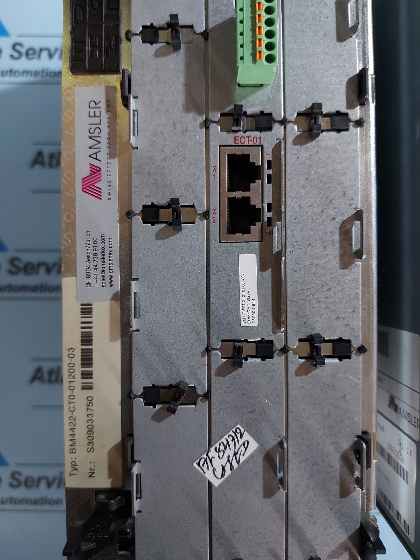 BAUMULLER BM4422-CT0-01200-03 AC SERVO DRIVE AMPLIFIER CONTROLLER