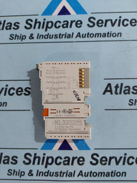 BECKHOFF KL3202 BUS TERMINAL 2-CHANNEL ANALOG INPUT RTD MODULE