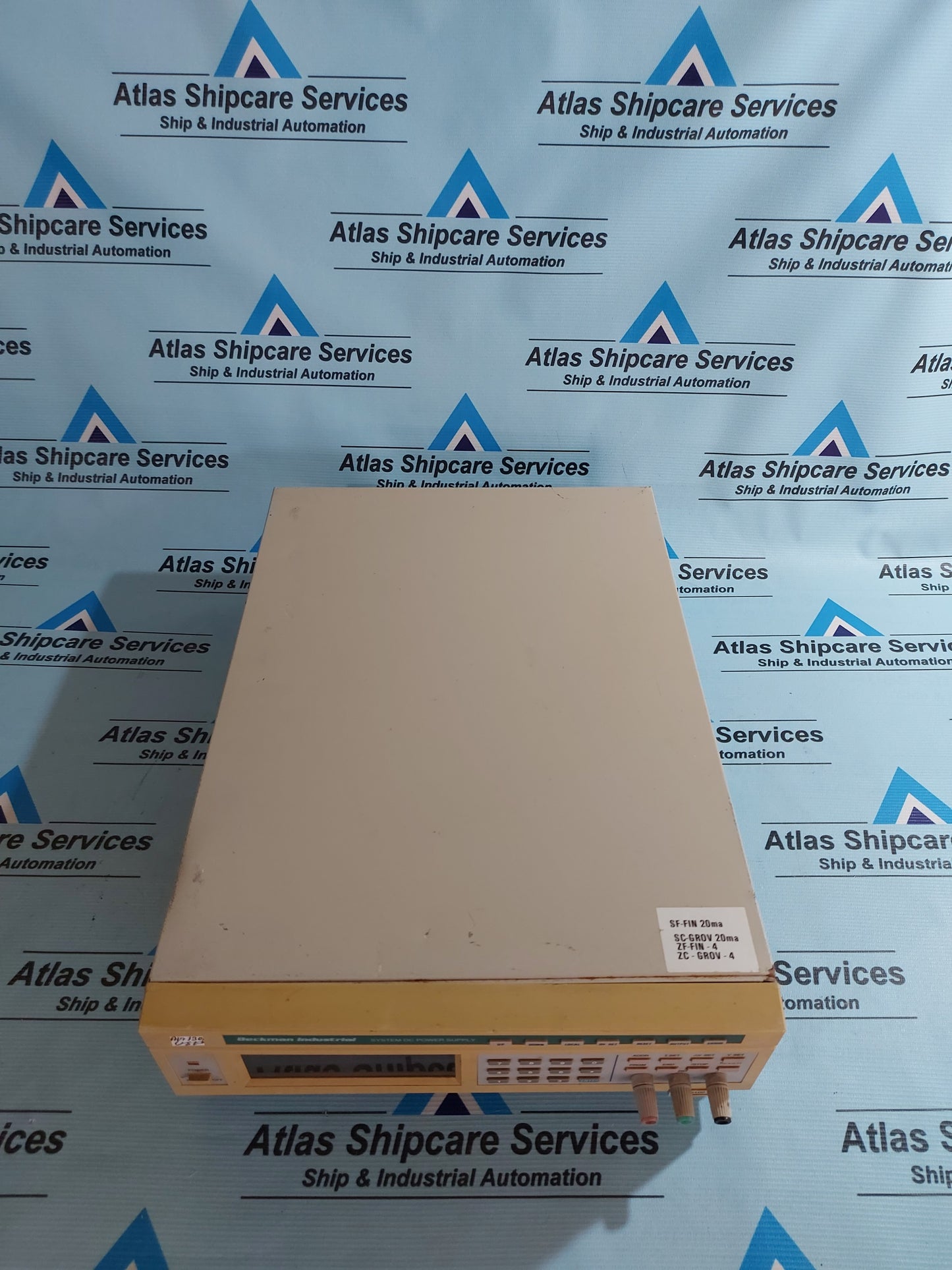 BECKMAN INDUSTRIAL PPS100 SYSTEM DC POWER SUPPLY AG130