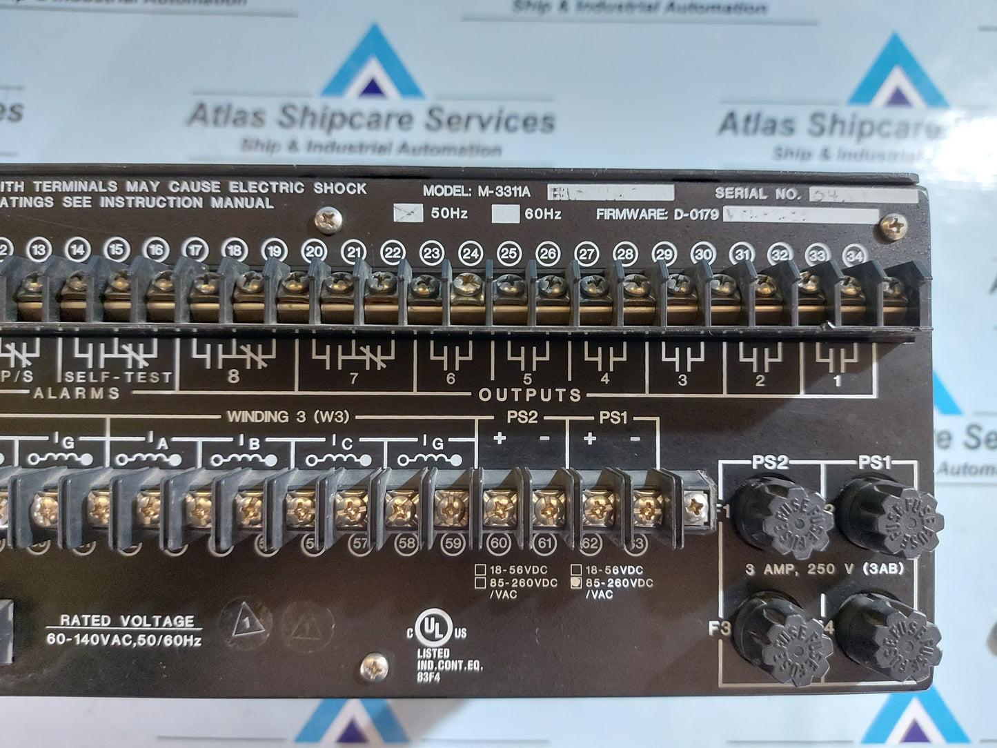 BECKWITH ELECTRIC M-3311A 4 WINDING TRANSFORMER PROTECTION RELAY