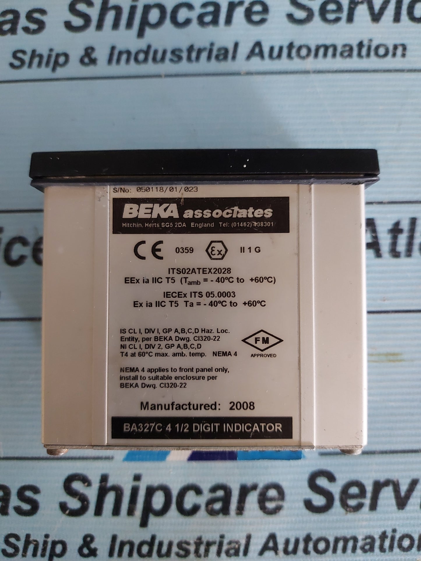 BEKA BA327C 4 1/2 DIGIT INDICATOR DISPLAY