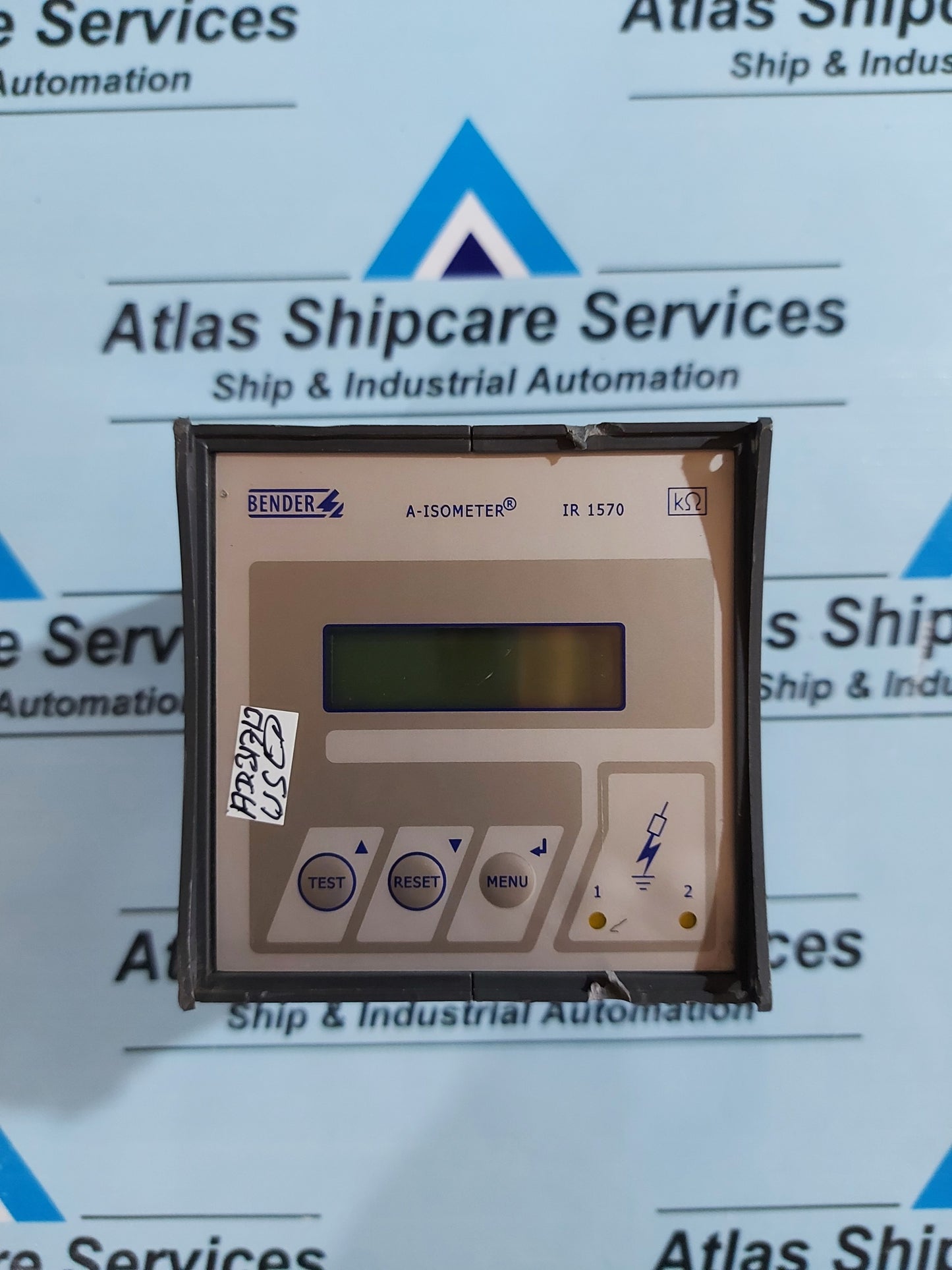 BENDER A-ISOMETER IR1575-435 INSULATION MONITORING DEVICE