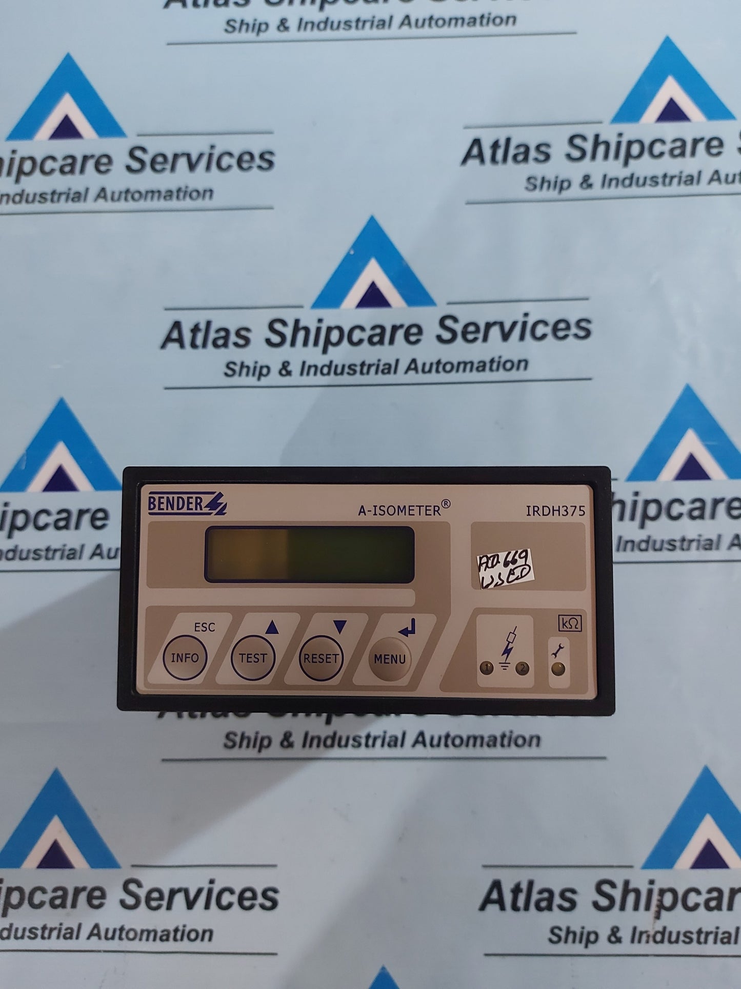 BENDER A-ISOMETER IRDH375B-427 INSULATION MONITORING DEVICE