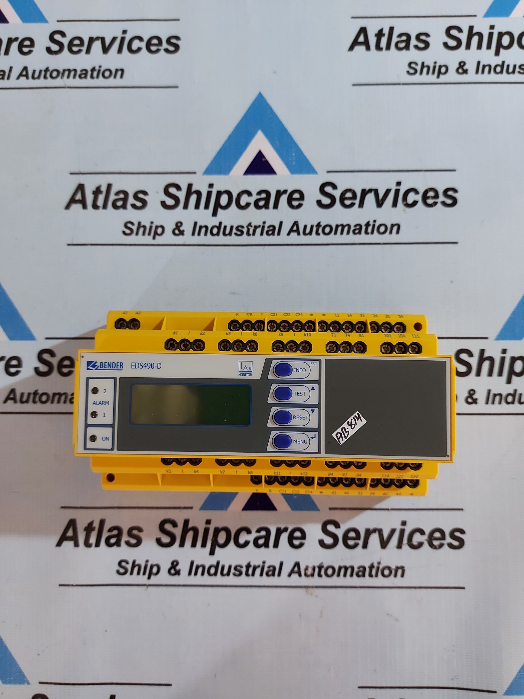 BENDER EDS490-DW-2 INSULATION FAULT EVALUATOR