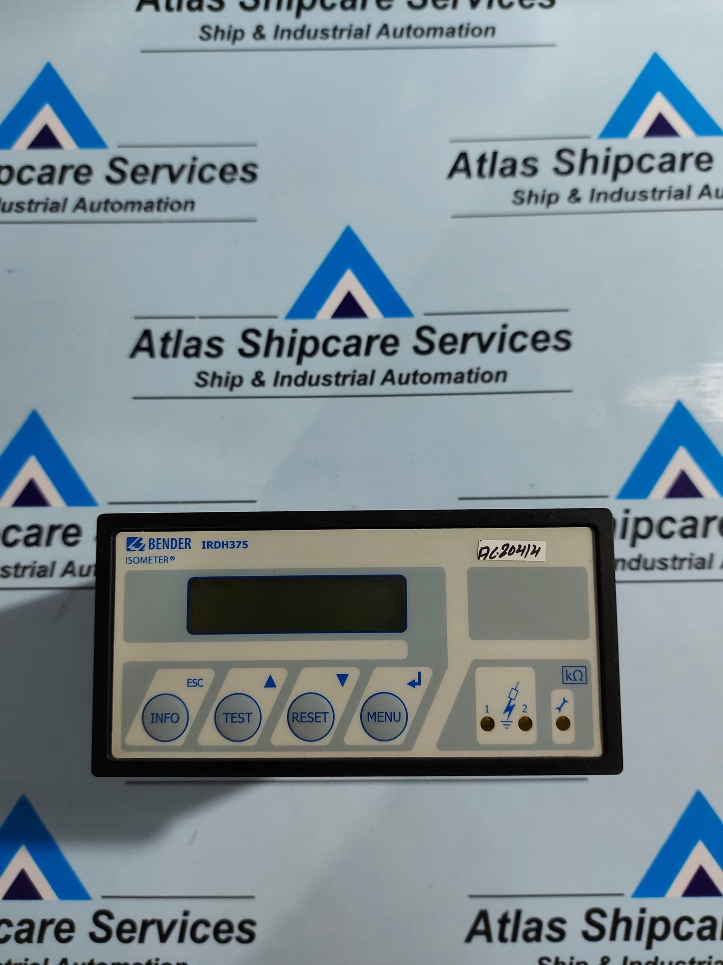 BENDER IRDH375B-435 INSULATION MONITORING DEVICE