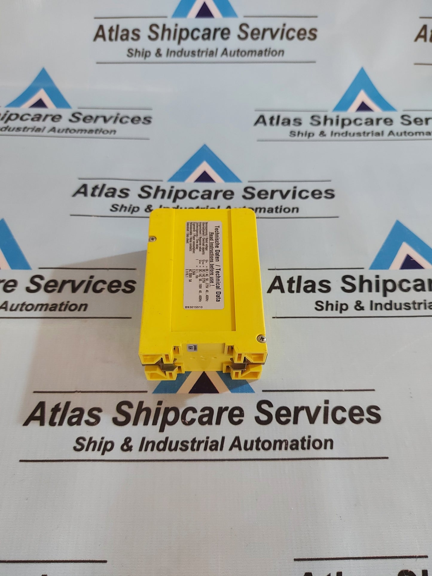 BENDER SUA145 VOLTAGE RELAY ART.B93015510