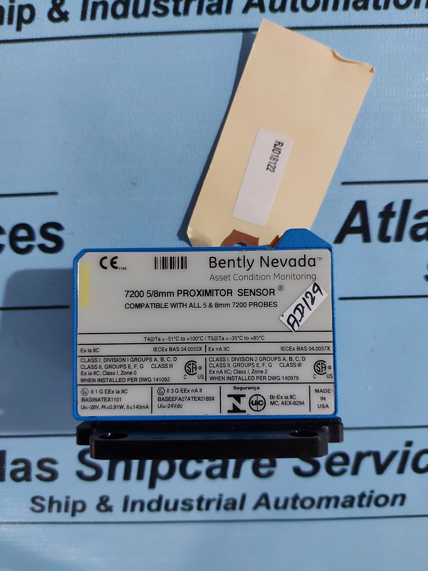 BENTLY NEVADA 18745-04 7200 5/8mm PROXIMITOR SENSOR