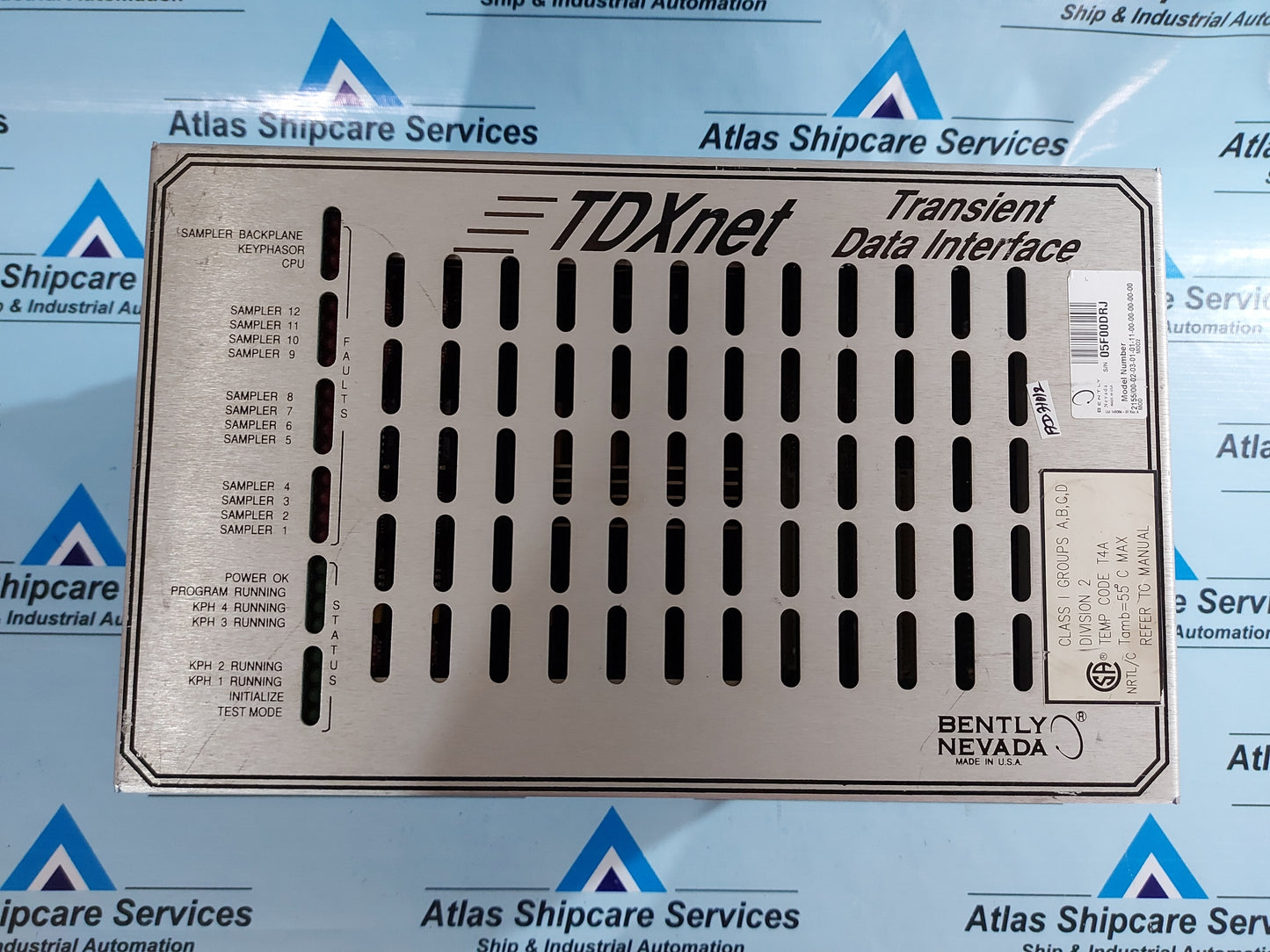 BENTLY NEVADA 2155/00 TDXNET TRASINET DATA INTERFACE