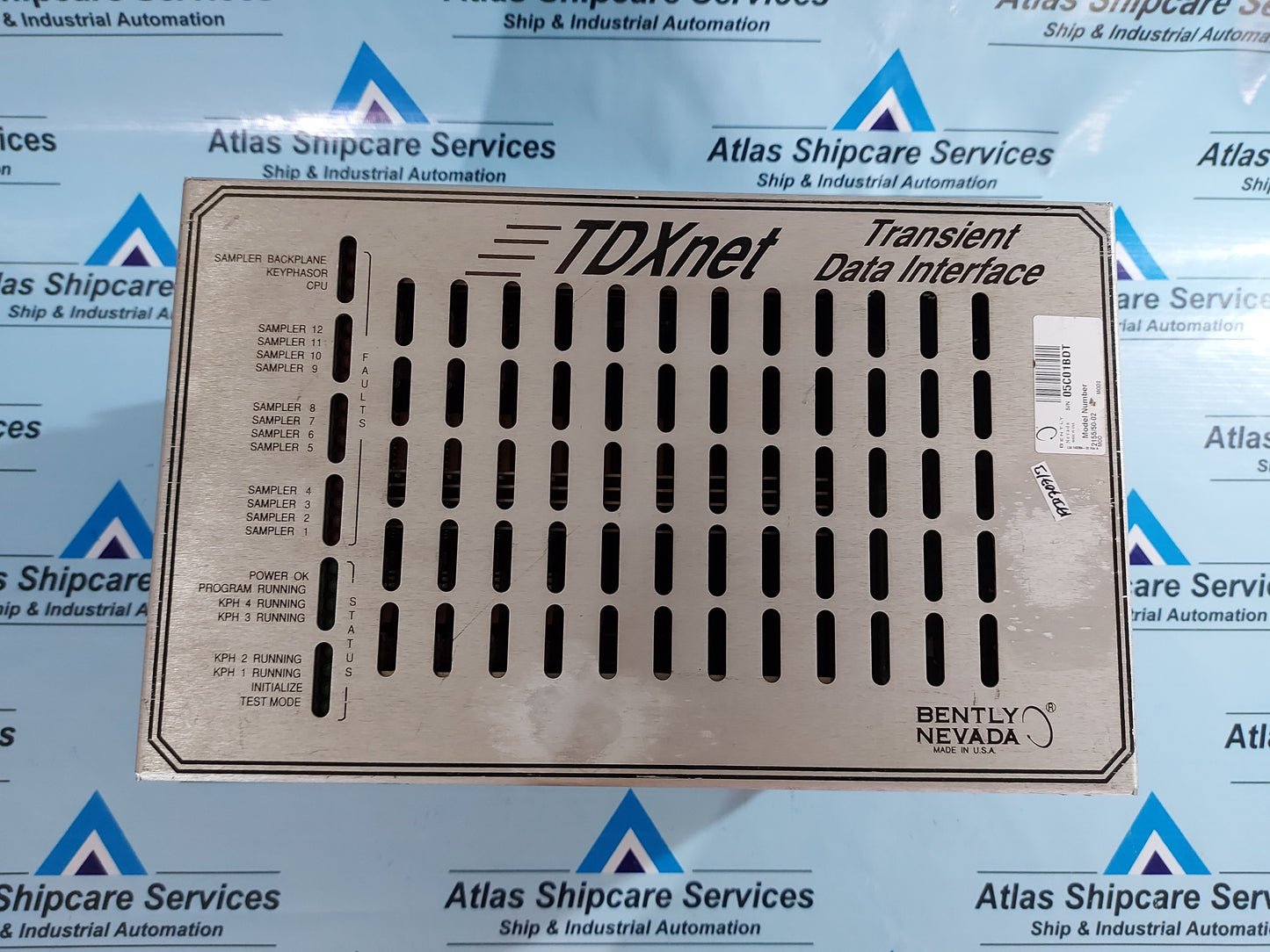 BENTLY NEVADA 2155/50-02 TDXNET TRANSIENT DATA INTERFACE