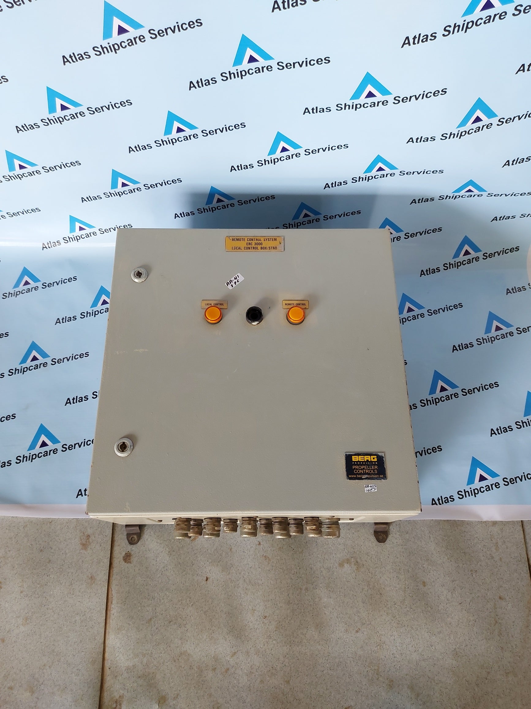 BERG ERC 3000 REMOTE CONTROL SYSTEM LOCAL CONTROL BOX/STBD – Atlas ...