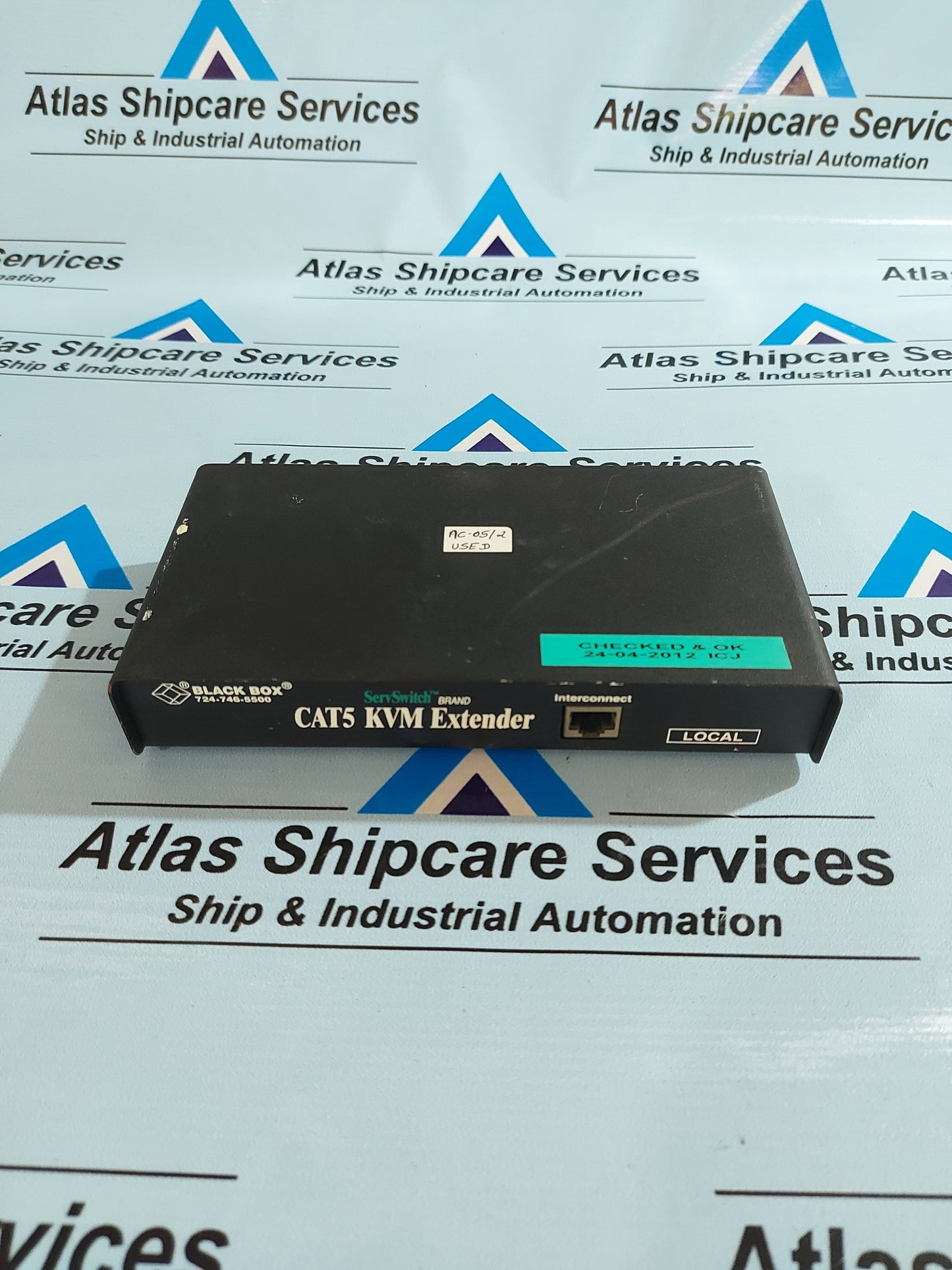 BLACK BOX 724-746-5500 SERVSWITCH CAT5 KVM EXTENDER