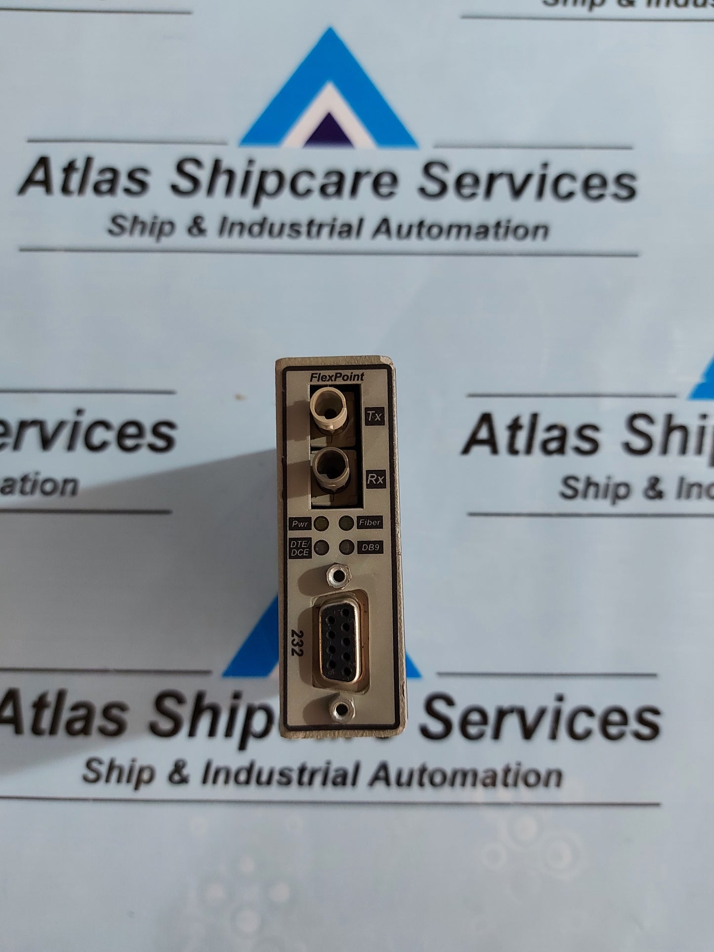 BLACK BOX FLEXPOINT RS-232 TO FIBER CONVERTER ME660A-MST