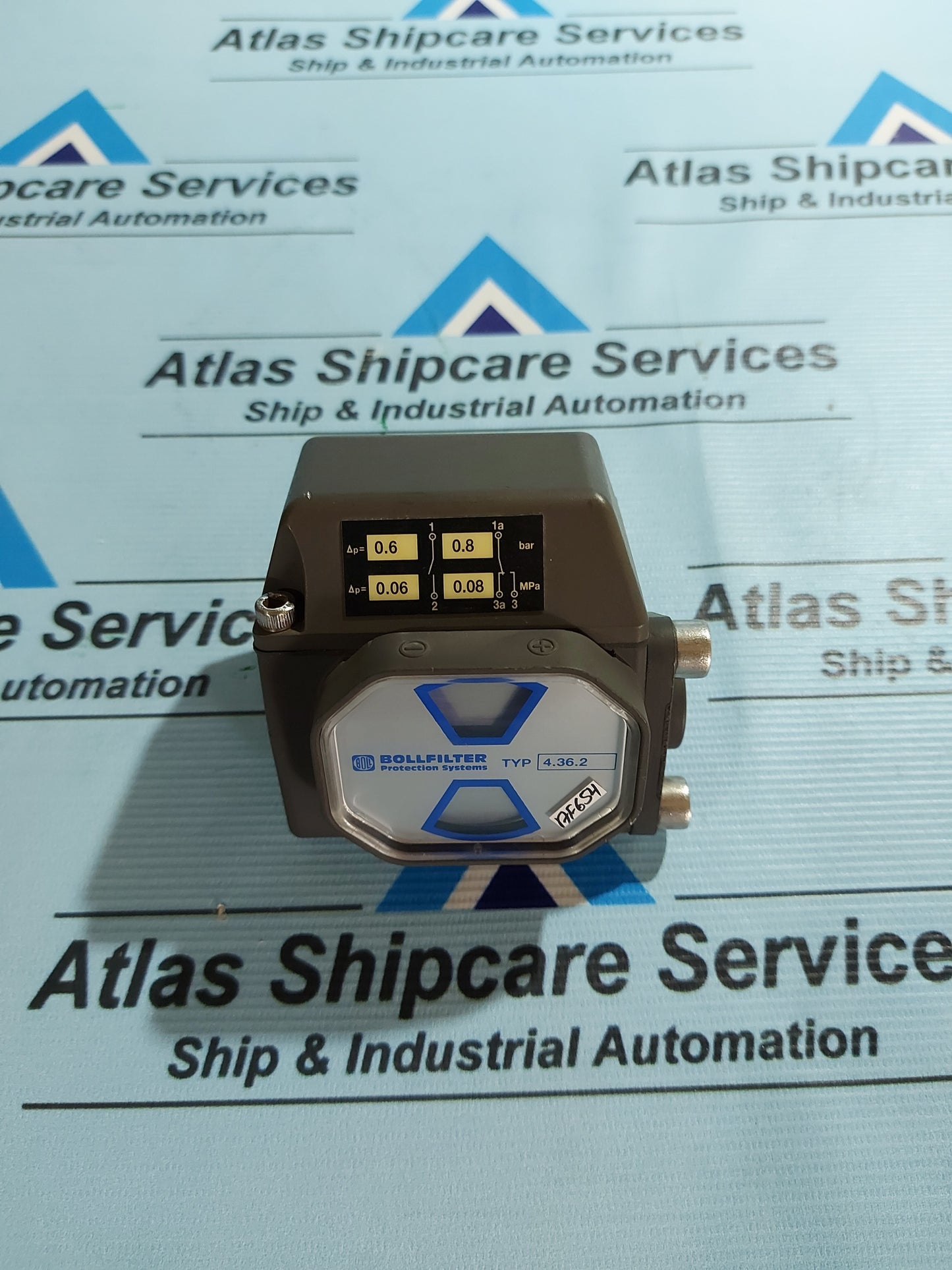 BOLLFILTER 4.36.2 DIFFERENTIAL PRESSURE INDICATOR