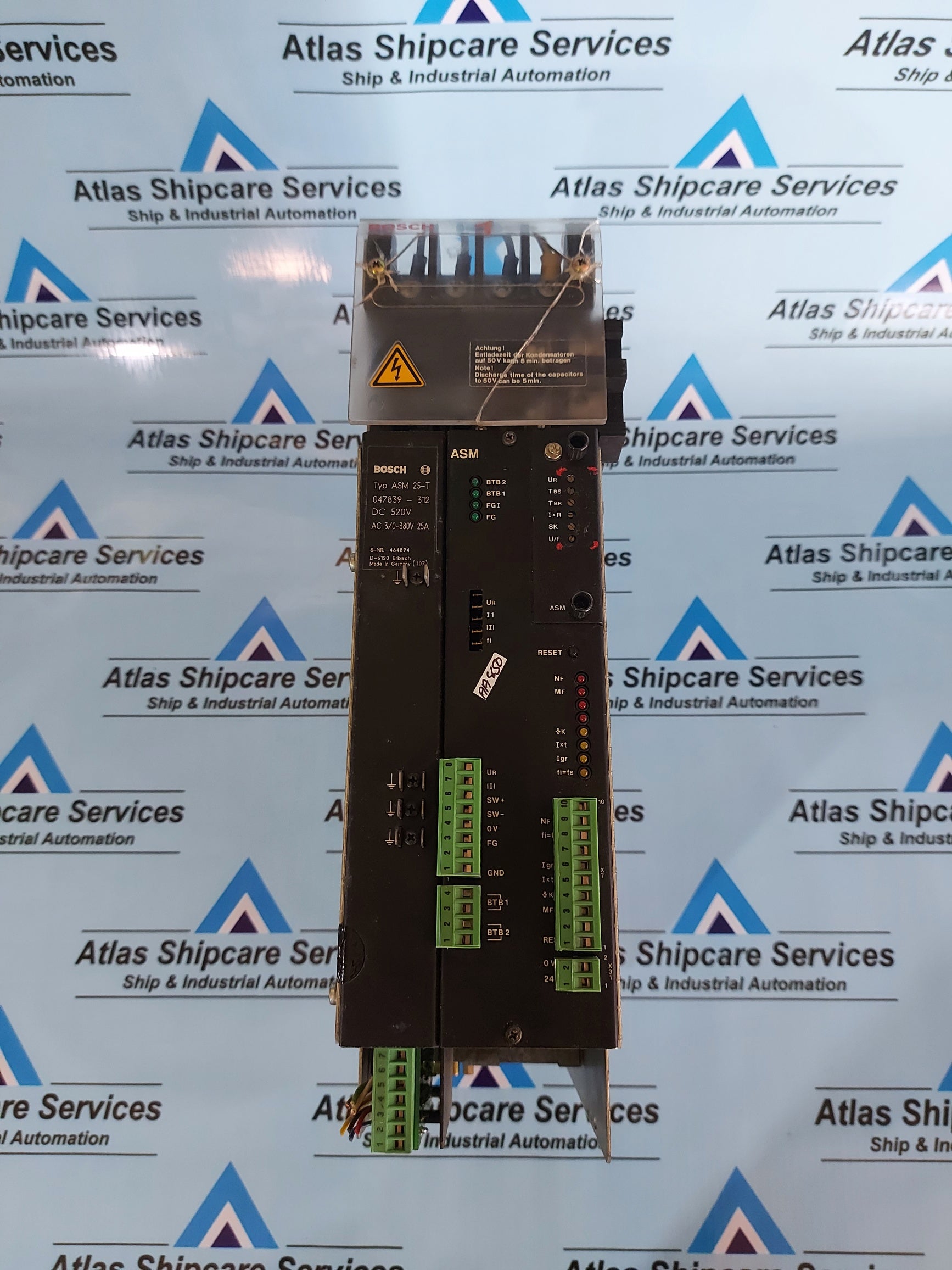 BOSCH ASM 25-T 047839-312 SERVO DRIVE