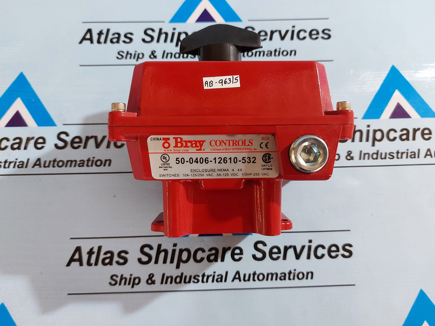 BRAY CONTROLS VALVE STATUS MONITOR NEMA 4 50-0406-12610-532