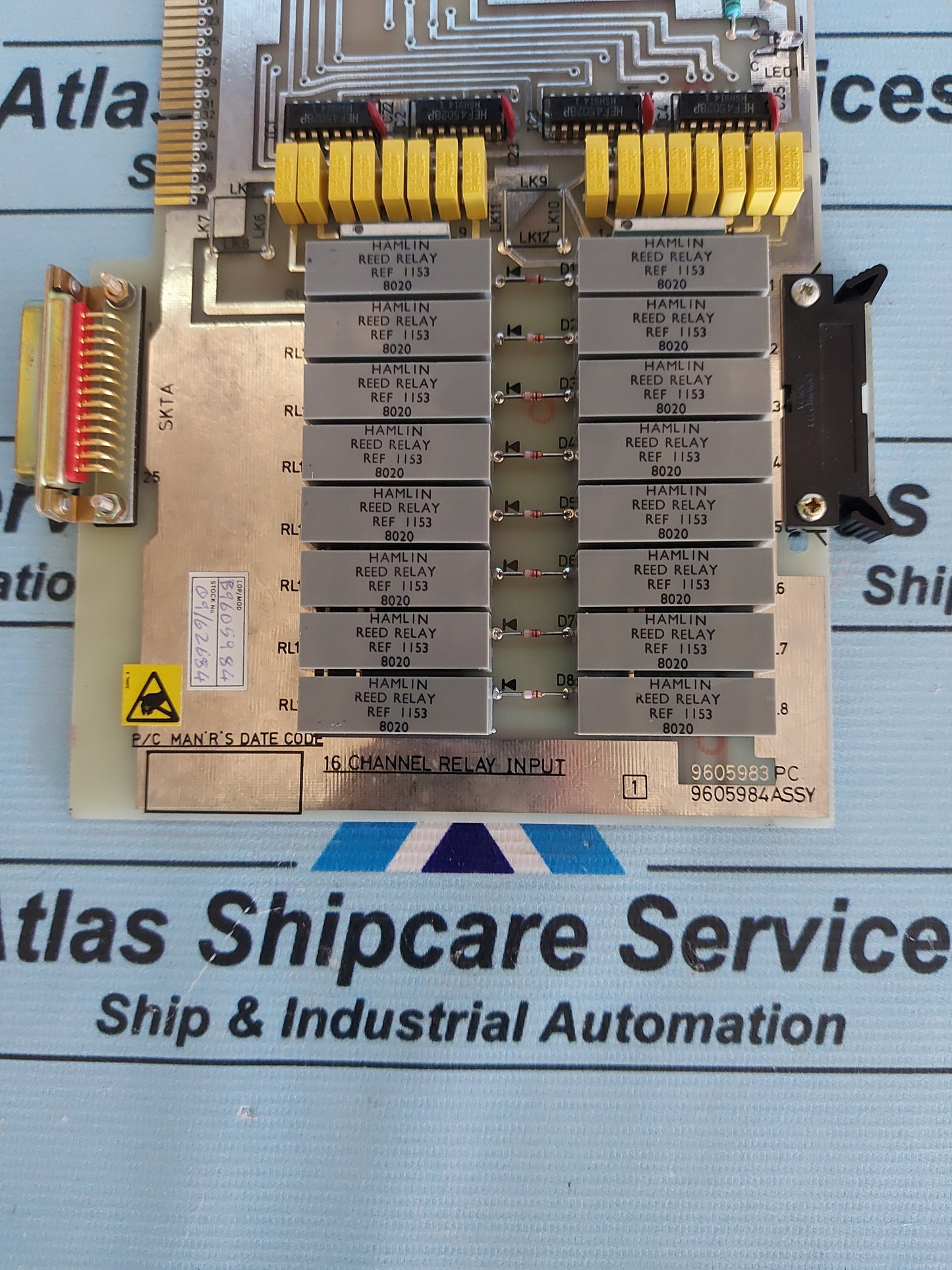 BRUSH PC 9605983 PCB CARD