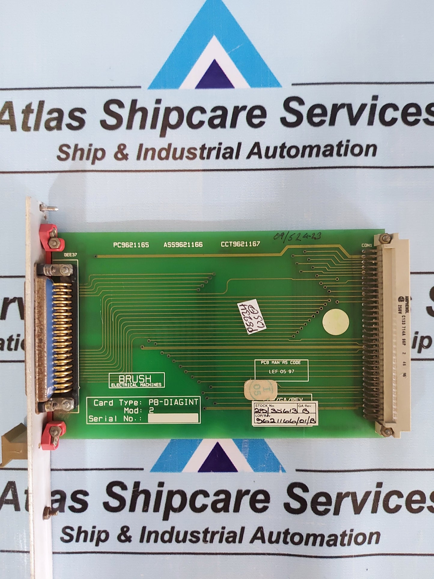 BRUSH PC9621165 ASS9621166 CCT9621167 PB-DIAGINT PCB CARD