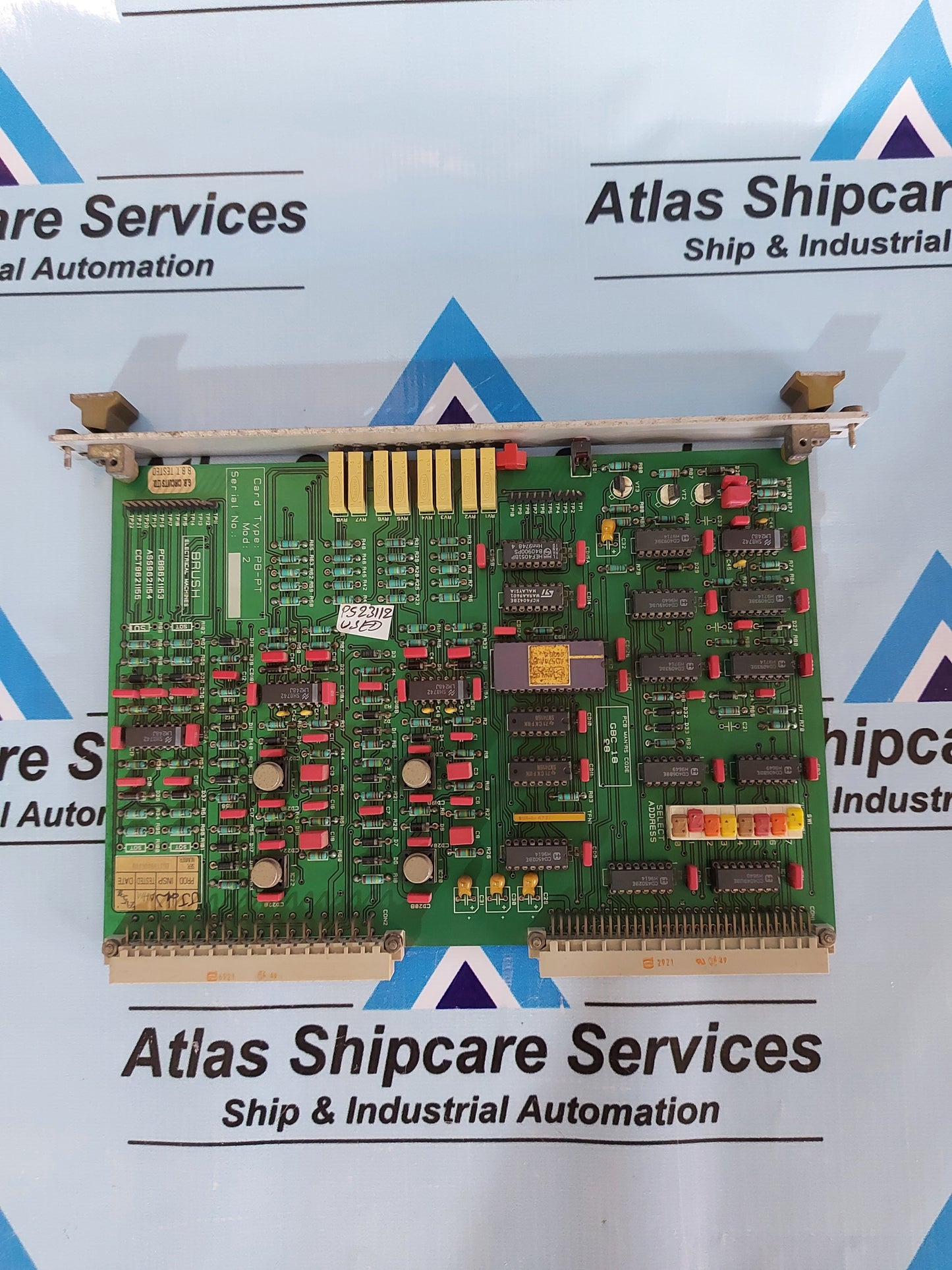 BRUSH PCB9621153 ASS9621154 CCT9621155 PB-PT PCB CARD