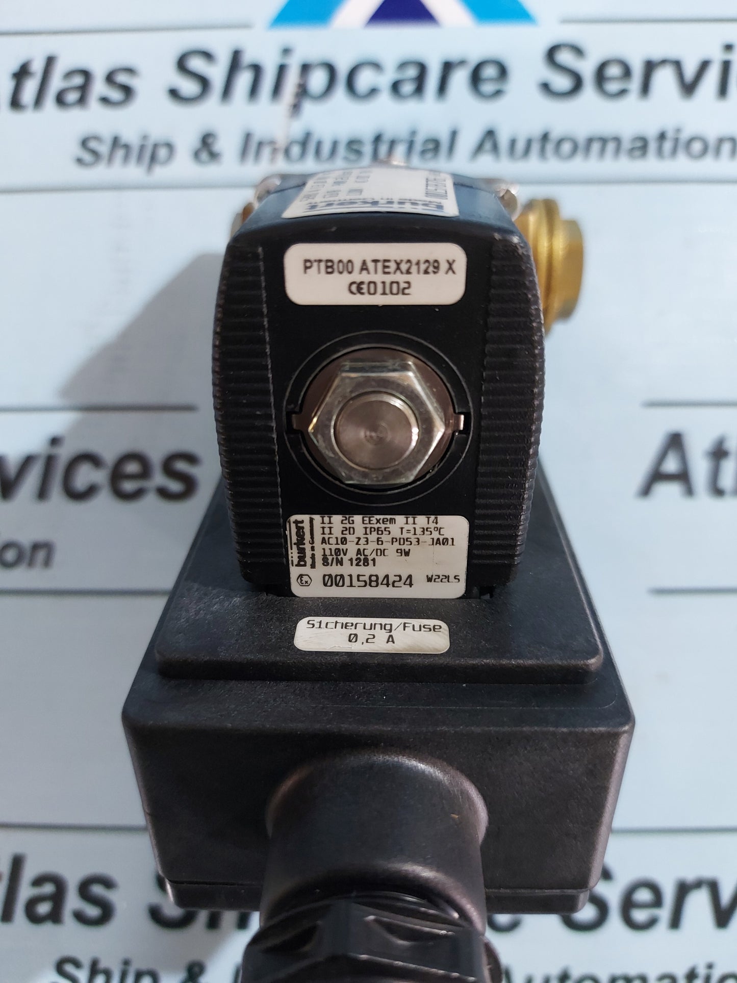 BURKERT 5281 A 13,0 NBR MS SOLENOID VALVE