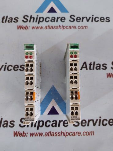 Beckhoff KL3312 2-Channel Thermocouple Input Terminal