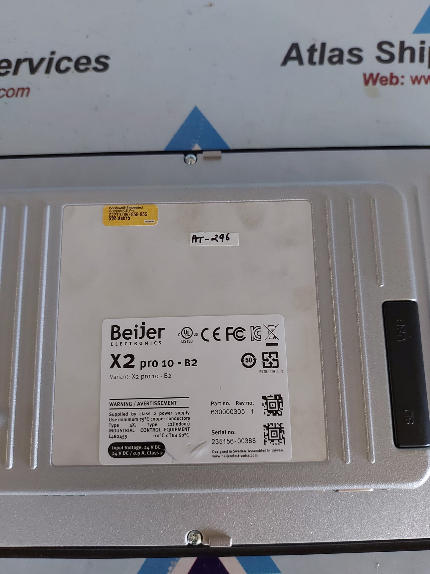 Beijer X2 PRo 10-B2 Touch Screen Panel Digitzer