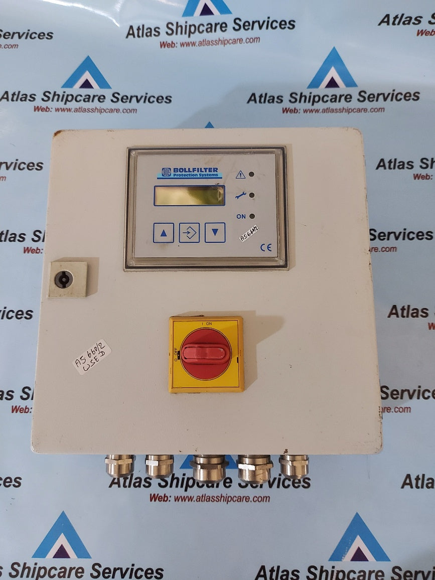 Bollfilter Protection System BK2200 Control Panel