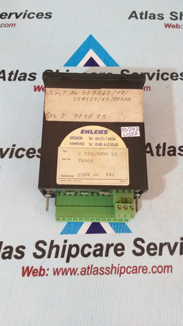 Braun Gmbh C 724 Turbine Speed Controller